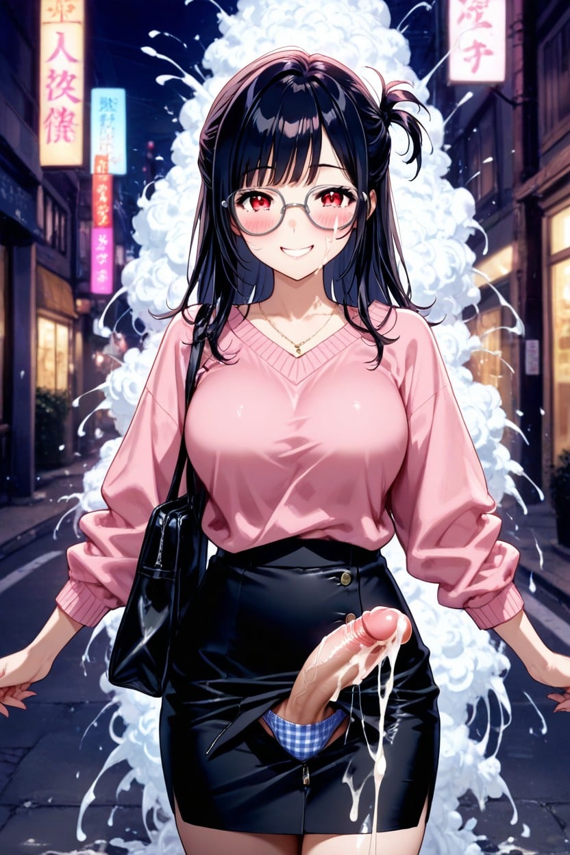 Round Neck, Cowboy Shot, Smile Hentai AI Porn