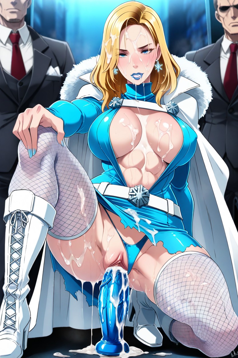 Cum In Face, Bukkake, Extreme Cum Play Hentai AI Porn