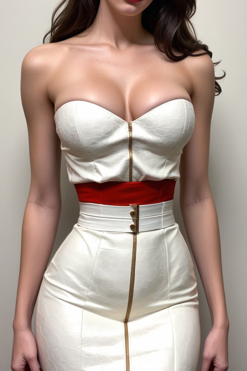 Cinched Waist, Fine Waist, Refined Waist AI Porn