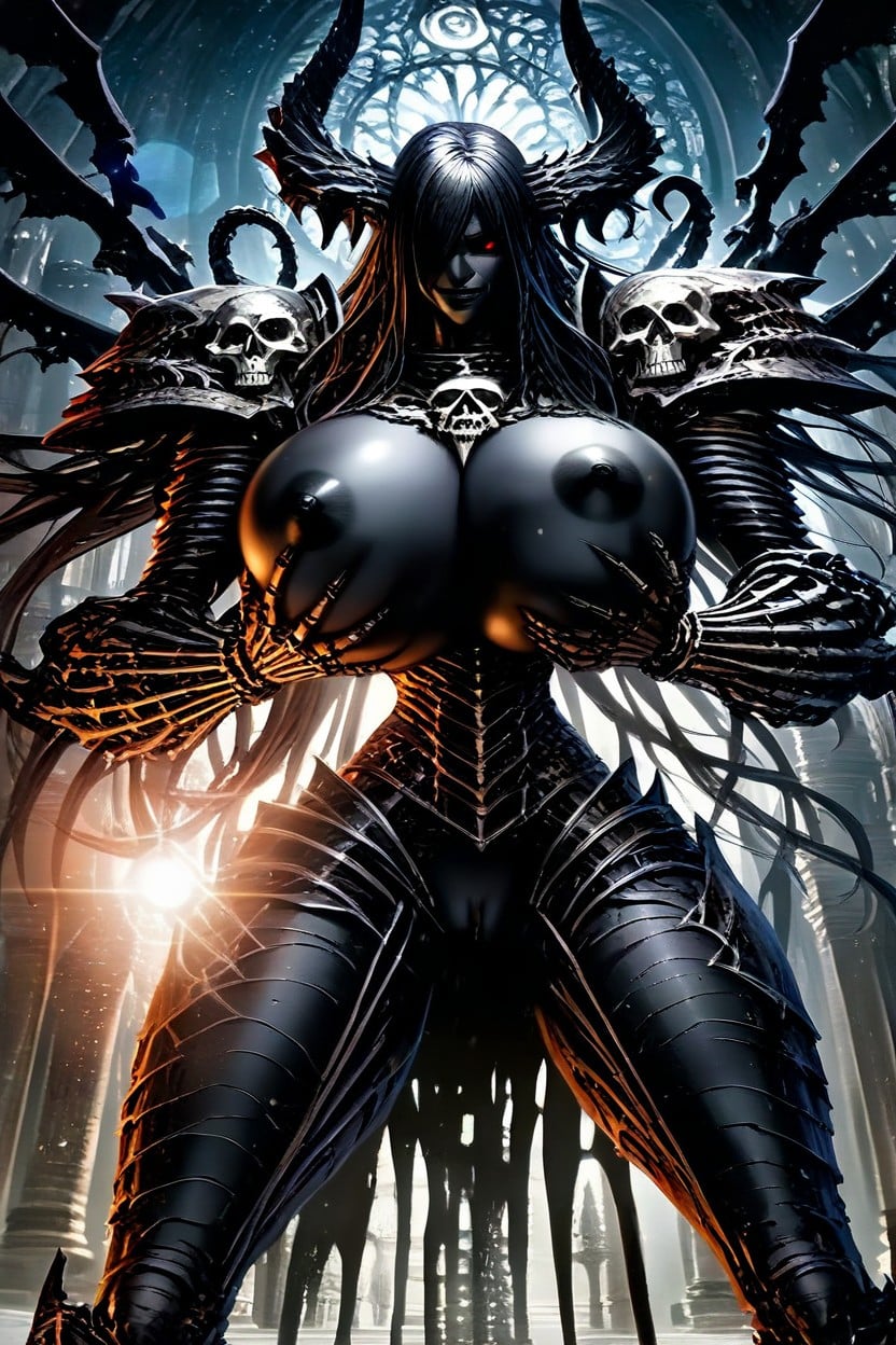 Heartless, Black Room, Enormous Hyper Breasts Hentai AI Porn