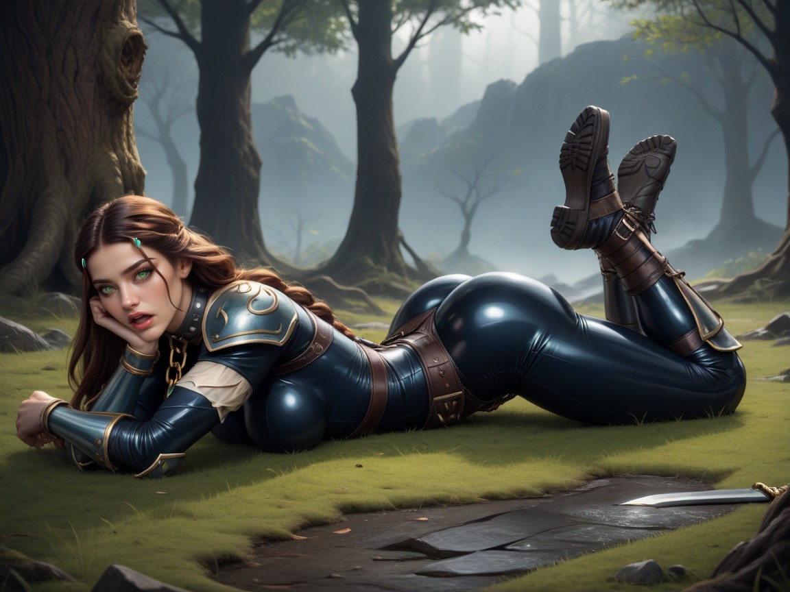 Ass Job, Prostrating, War AI Porn