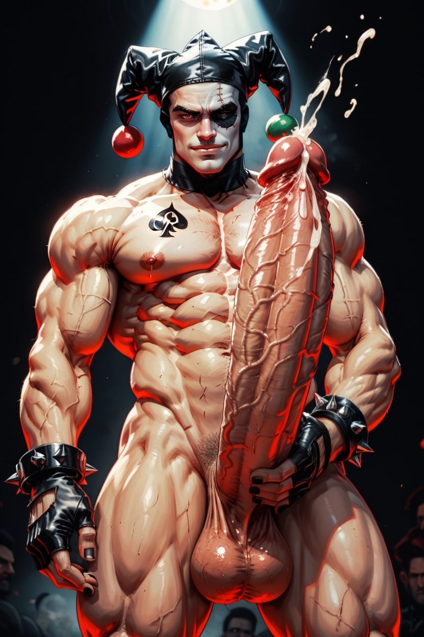 Red Eyes, Hdr, Squeezable AI Gay Porn