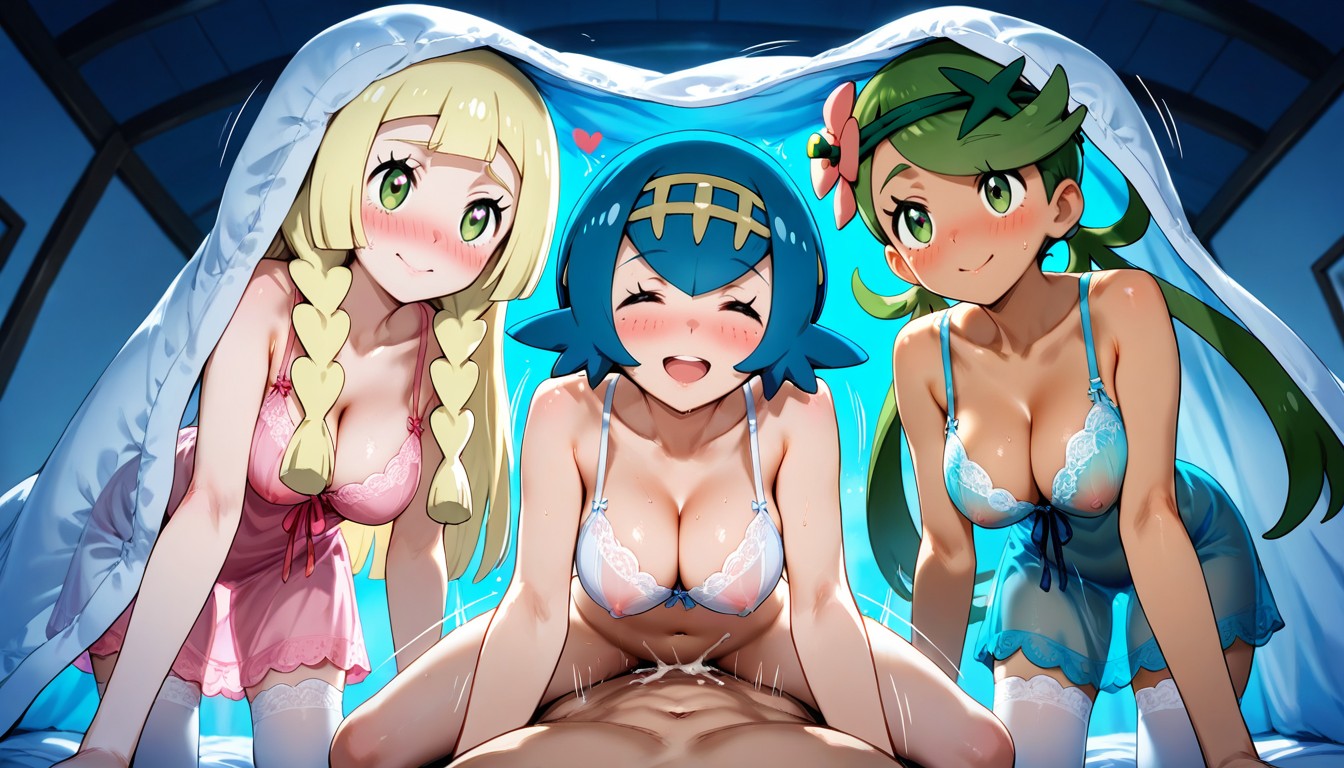 Kind Face, Pov Cowgirl, Bottom Up Hentai AI Porn