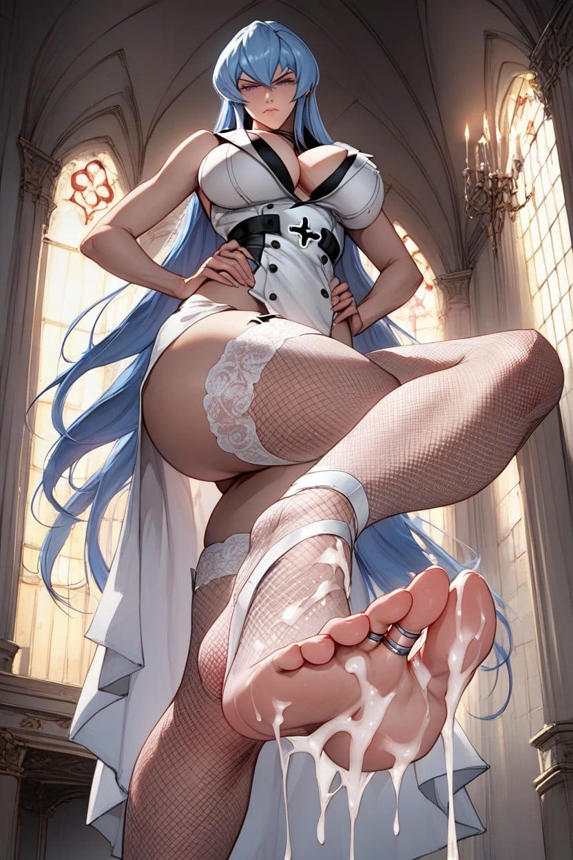 Standing On One Leg, Backlit, Disgusted Hentai AI Porn