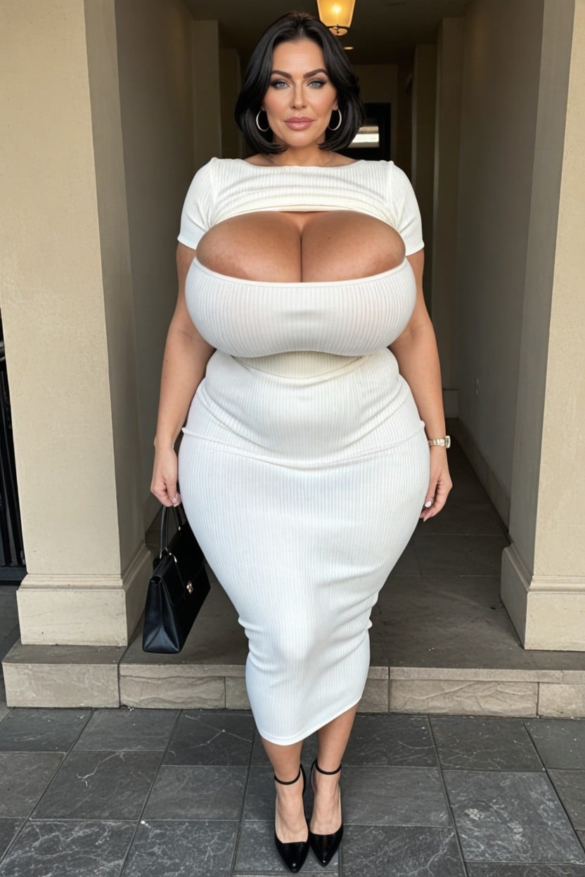 High Heels, Thick Thighs, Full Body MILF AI Porn