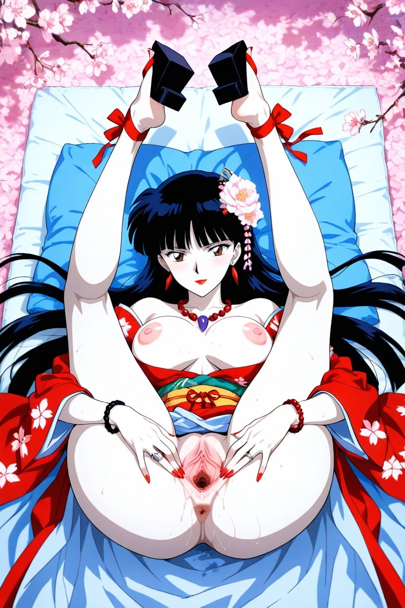 Delicate Hands, Super Detailed Pussy, Necklace Hentai AI Porn