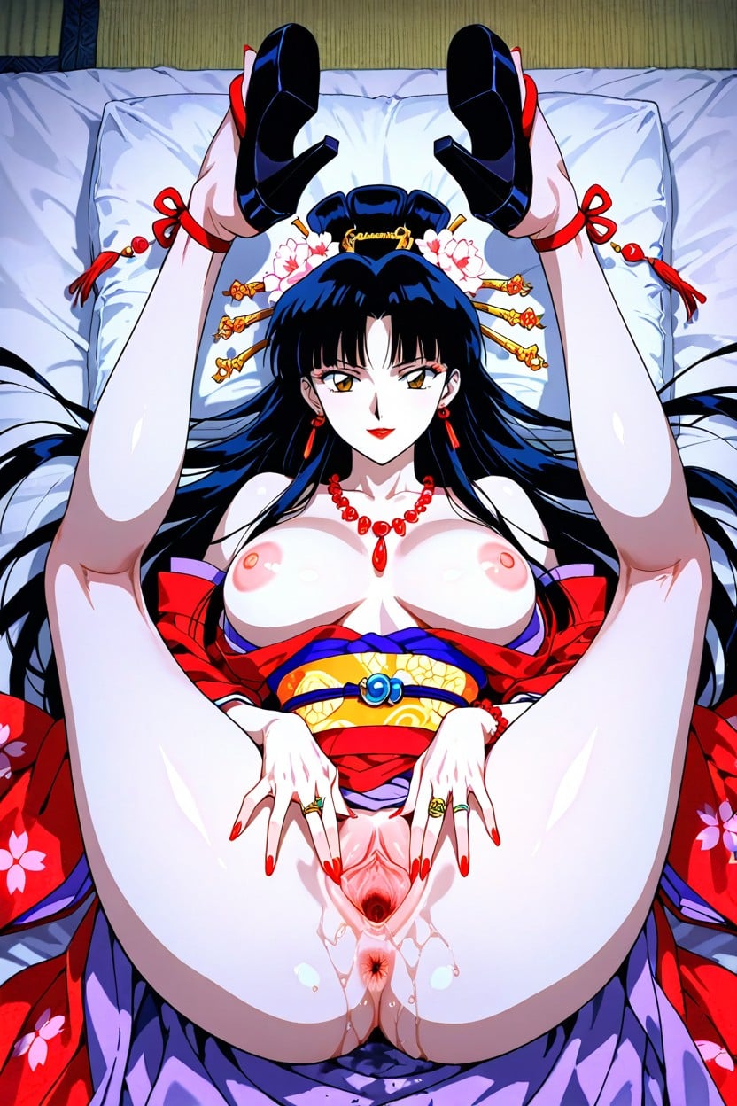 Exposed Breasts, 25+, Mage Hentai AI Porn
