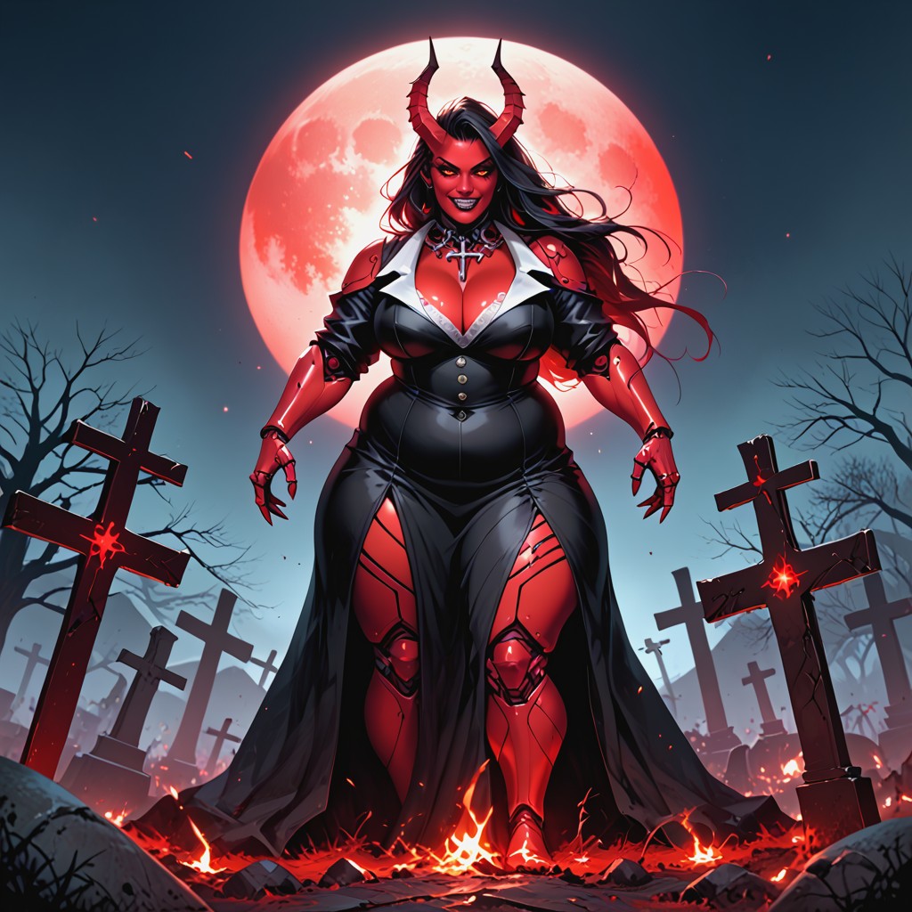 Scarecrow, 18+, Red Glowing Eyes BBW AI Porn