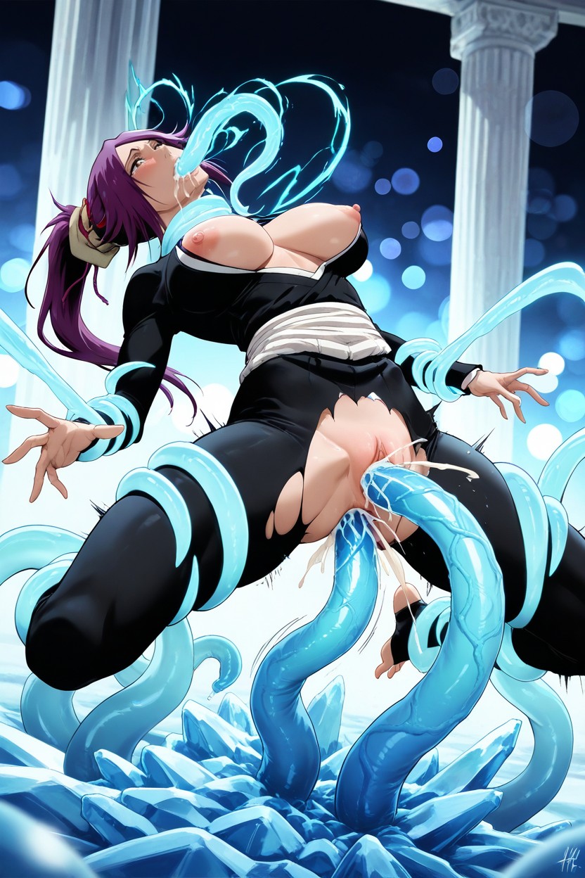 Yoruichi Shihin From Bleach, 25+, Naked Hentai AI Porn