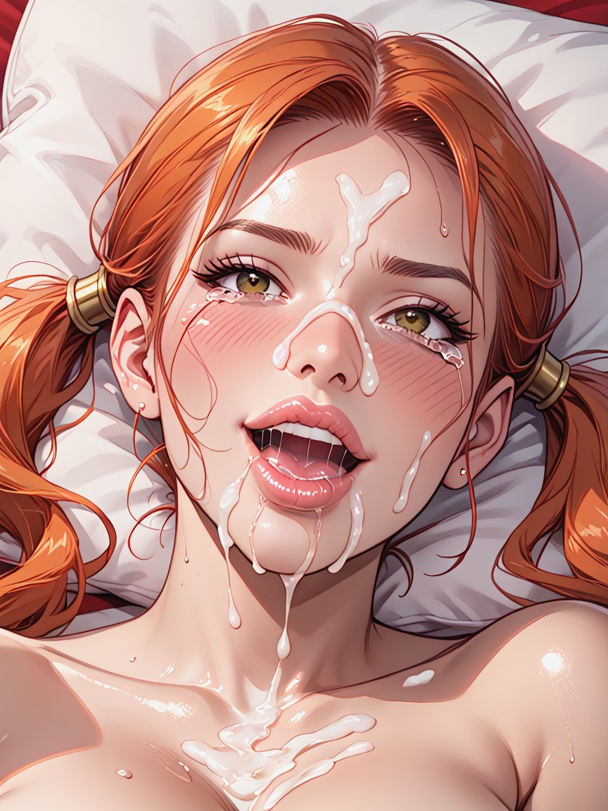 Tender Look, Face Only, Love Hentai AI Porn