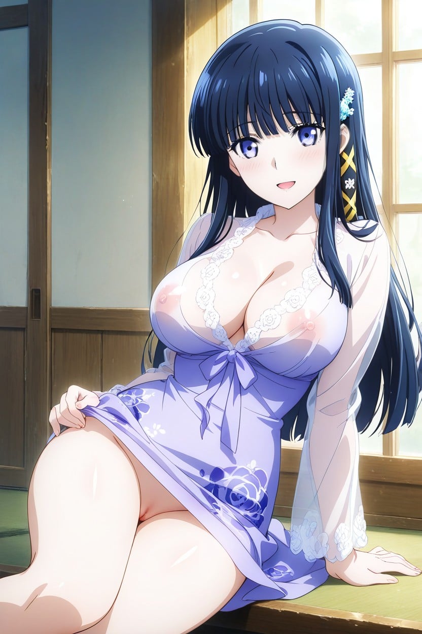 Cute, No Bra, No Panties Hentai AI Porn