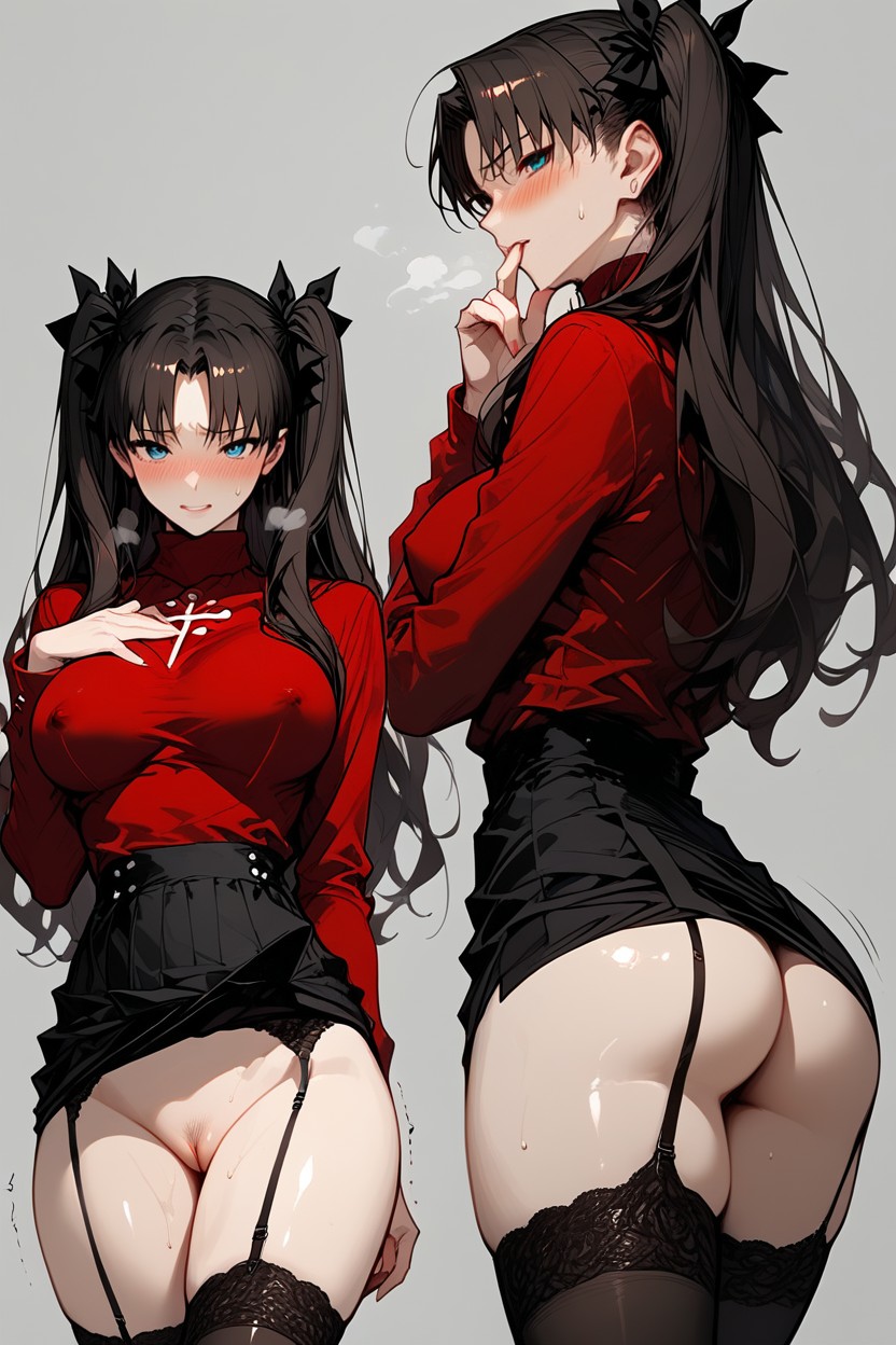 Milk Leaking Breast, Prisoner Is Grabbing Her Breasts, Steam Hentai AI Porn