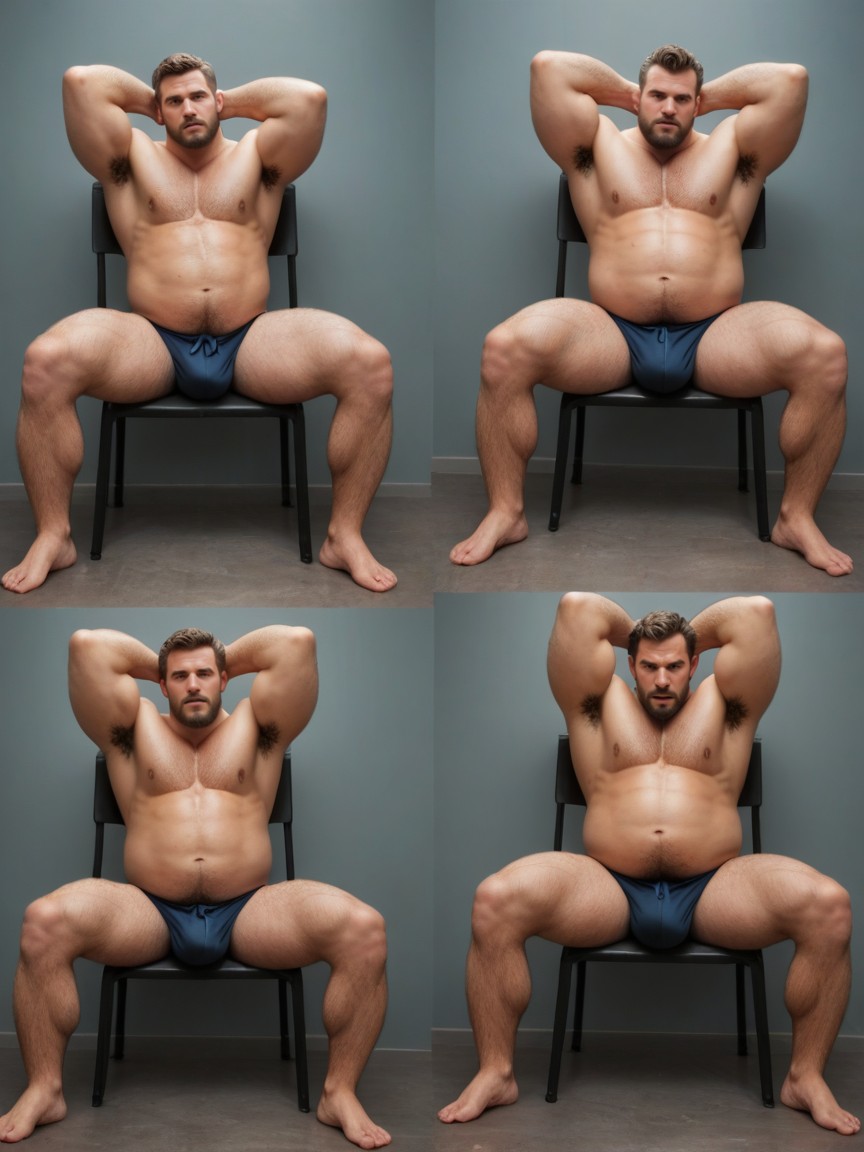 Orgasm, Head Tilt Up, Brutish Porno IA Gay