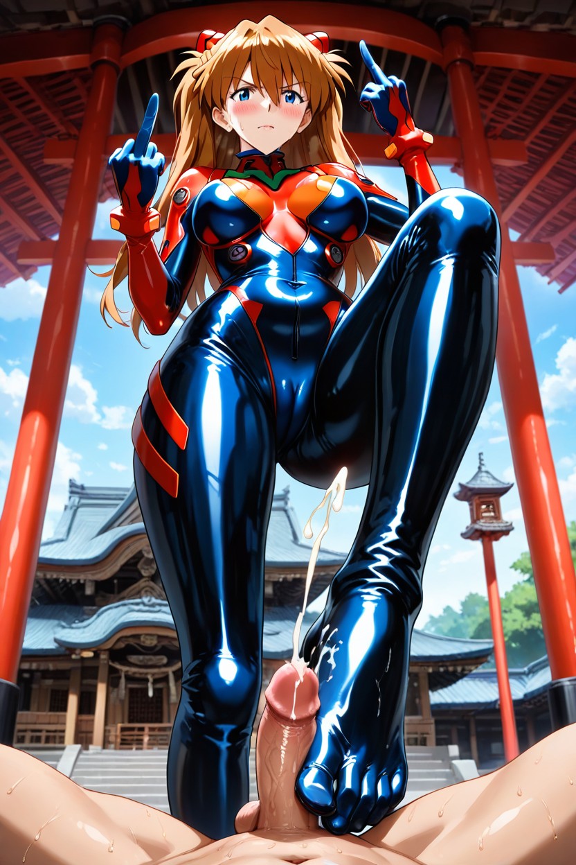 Latex, Belly, Spectacular Lines Hentai AI Porn