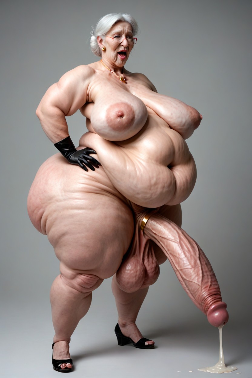 Stretch Marks On Ass, Clogs, Saggy Balls Porno IA transsexuelle