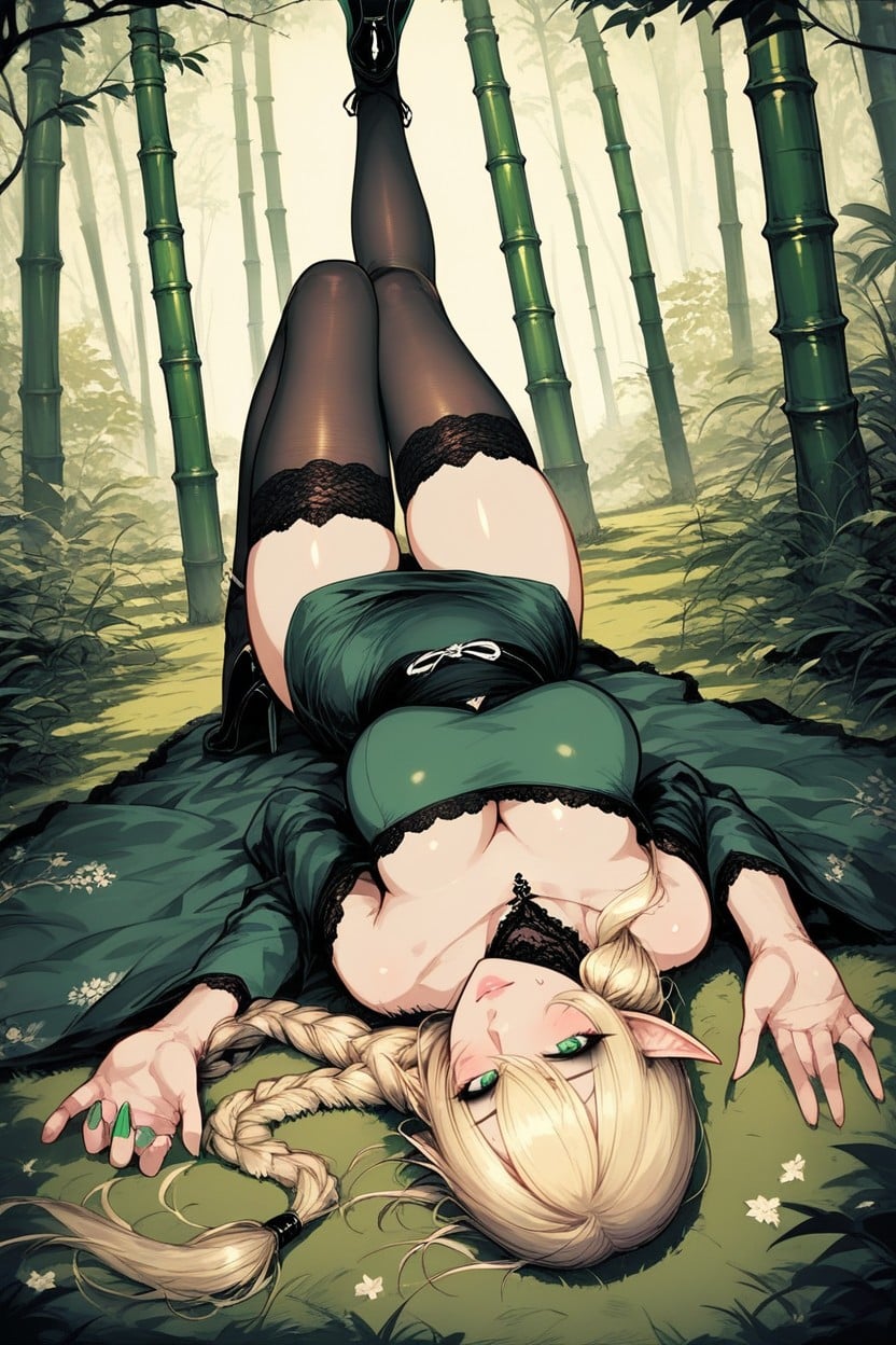 18+, Thigh Gap, Elf Woman Hentai IA