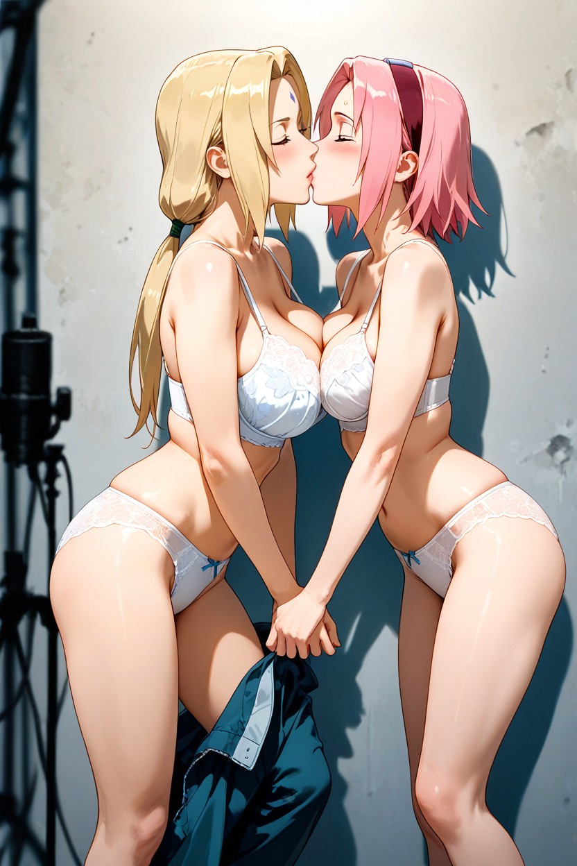 Simple Background, Soft Shadows, Tsunade Hentai AI Porn