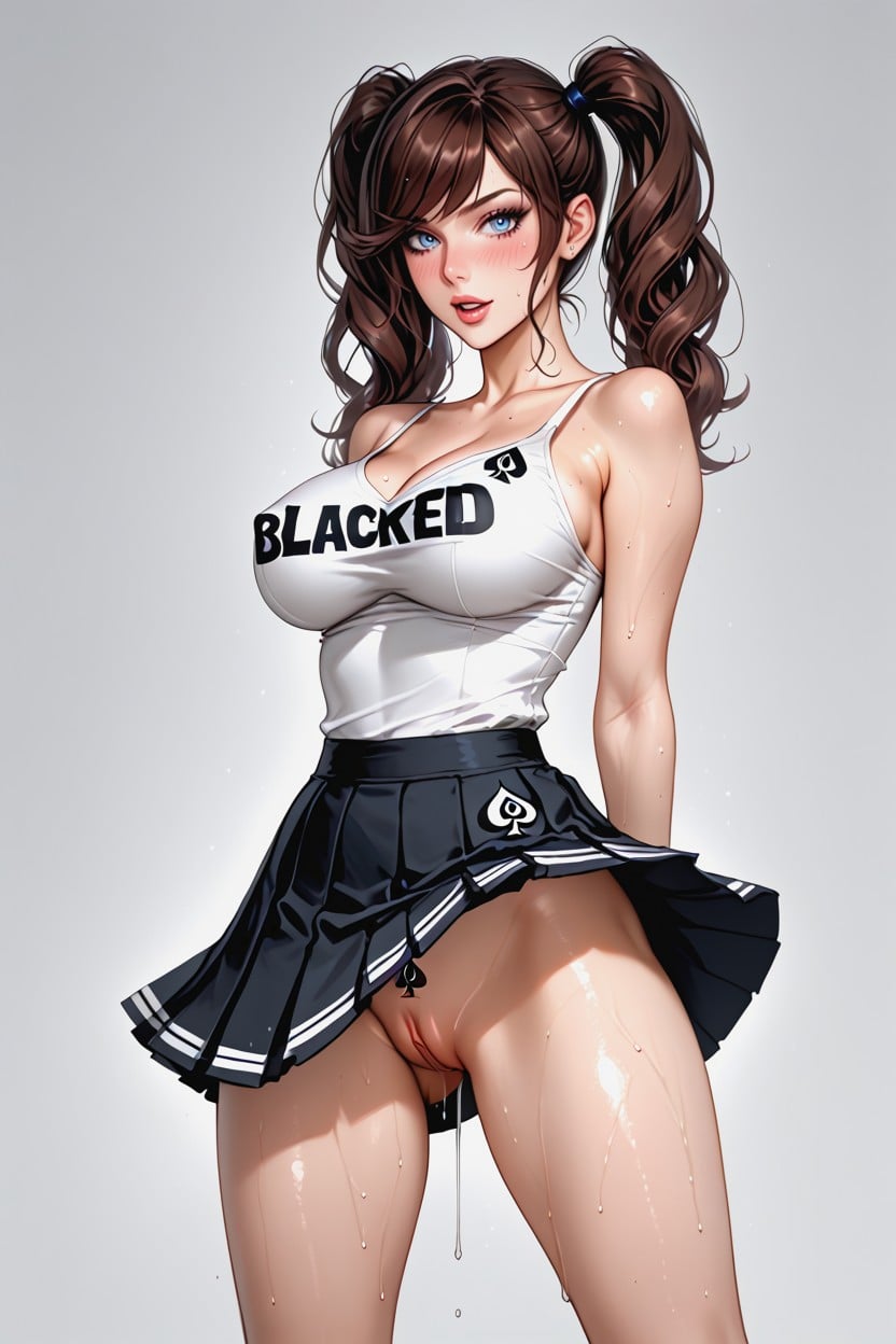Skinny, Small Ass, Queen Of Spades AI Porn