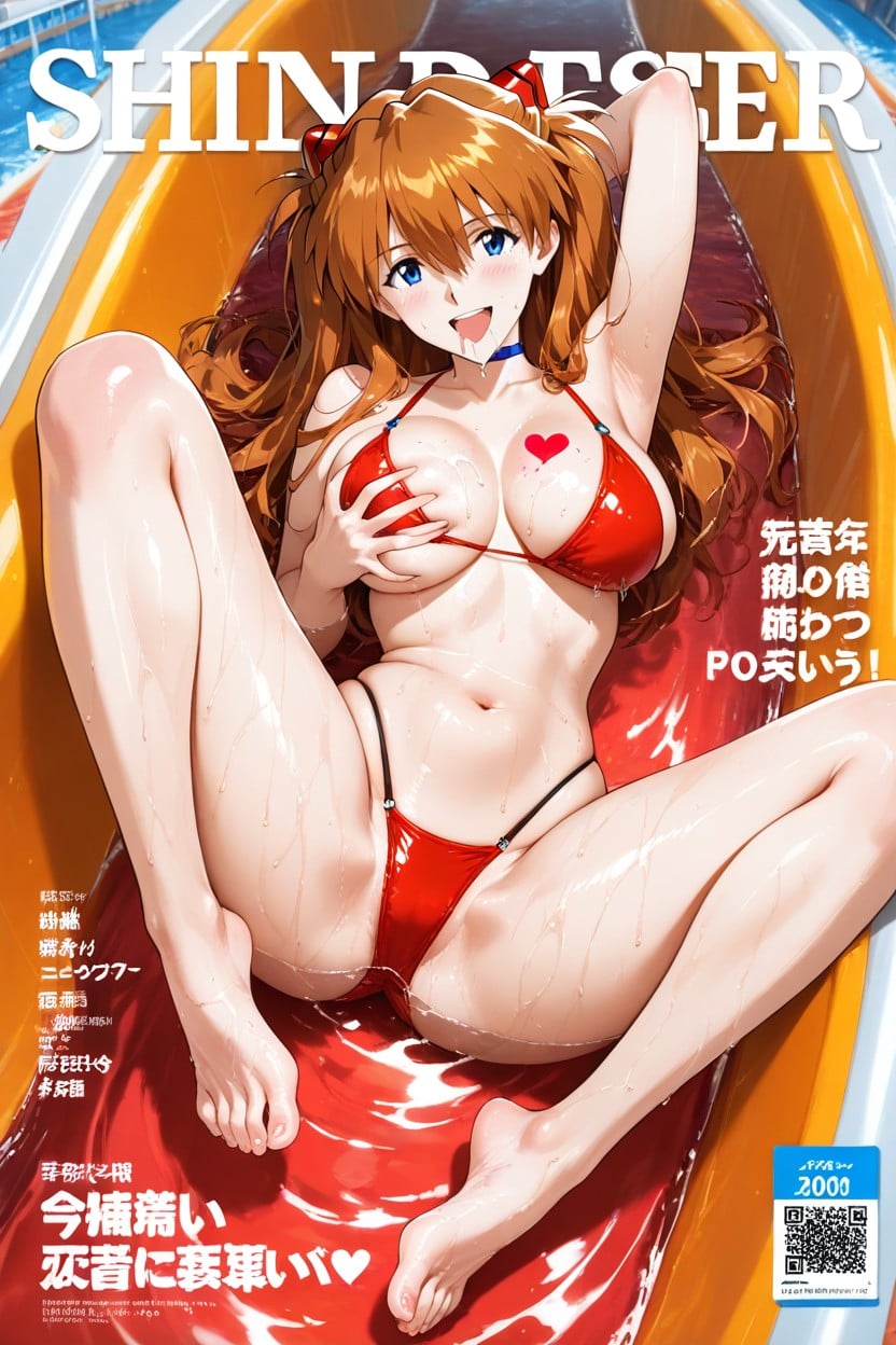 Seductive, Spread Legs, Medium Breast Hentai AI Porn