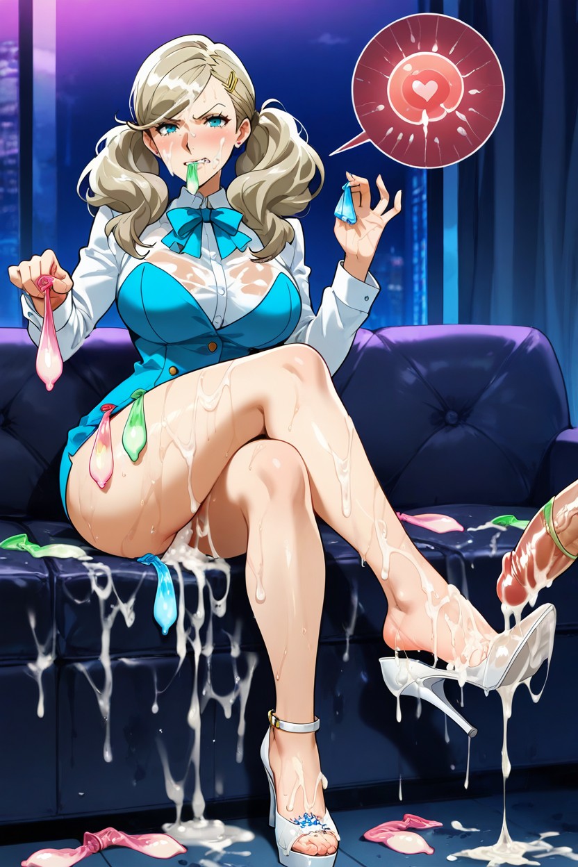 Condom, Cum On Clothes, 25+ Hentai AI Porn