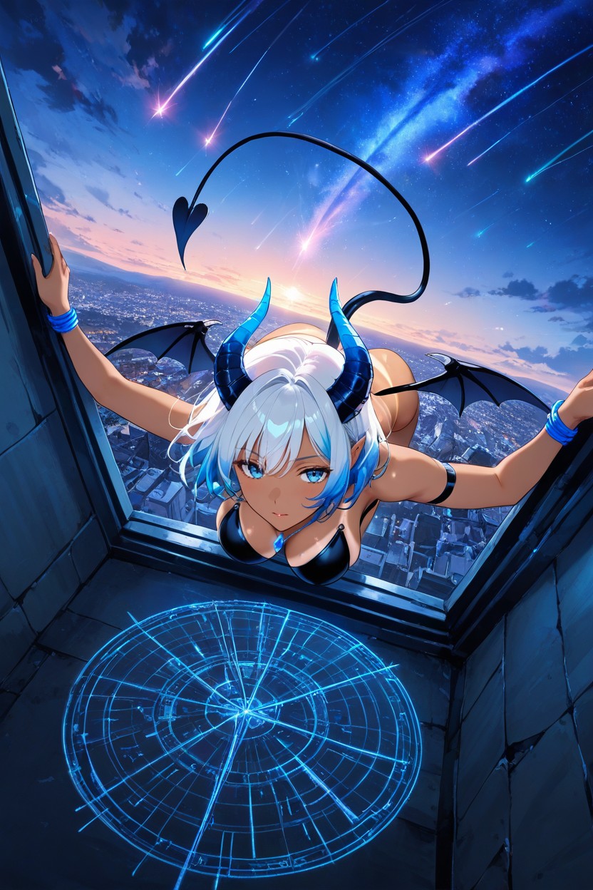 Evening, Breeze, Succubus Hentai AI Porn