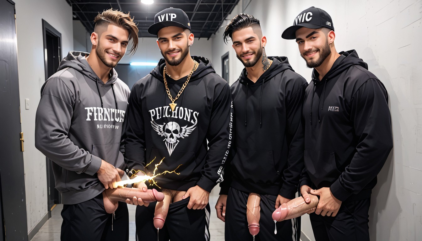 Black Caps Say Buckfuk, Venezolanos, Huge Thick Vibrating Bbc Cock Looks Like Dildo AI Gay Porn