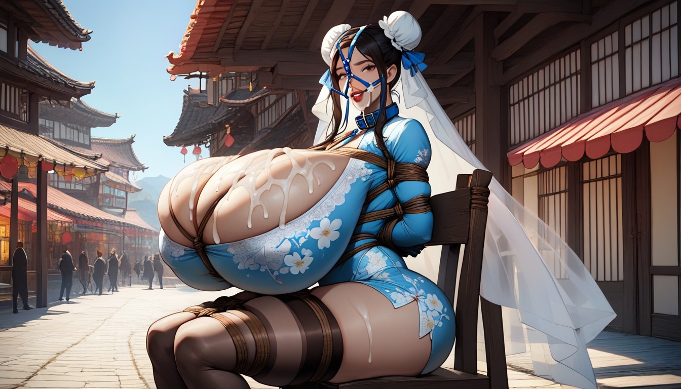 Cum On Breasts, Gigantic Breast, Colossal Breast AI Porn