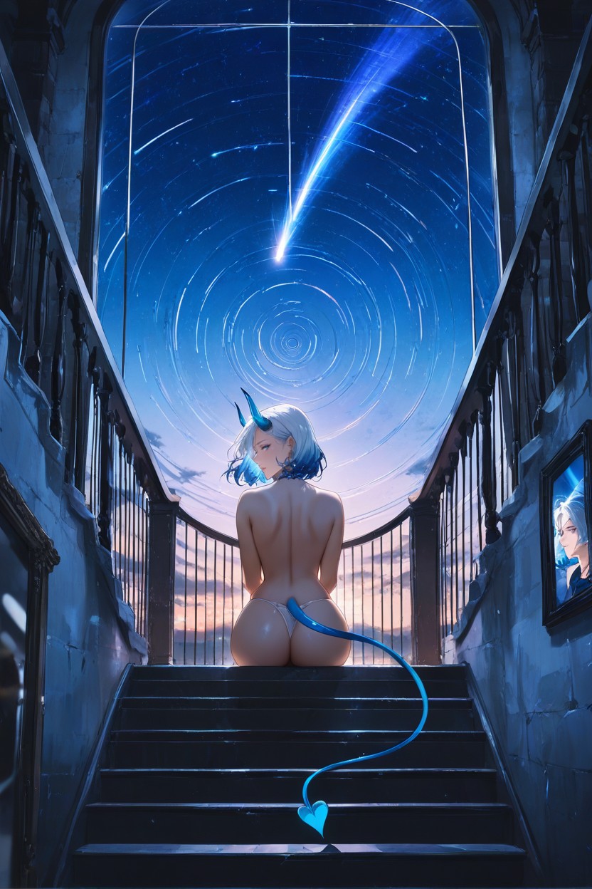 Summer, Divine, Evening Hentai AI Porn