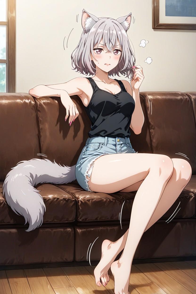 Woman Body, Bare Foots, Show Feet Hentai AI Porn