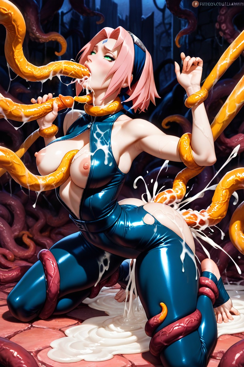 Fairysize, Triple Penetration, Column Shape Body Hentai AI Porn