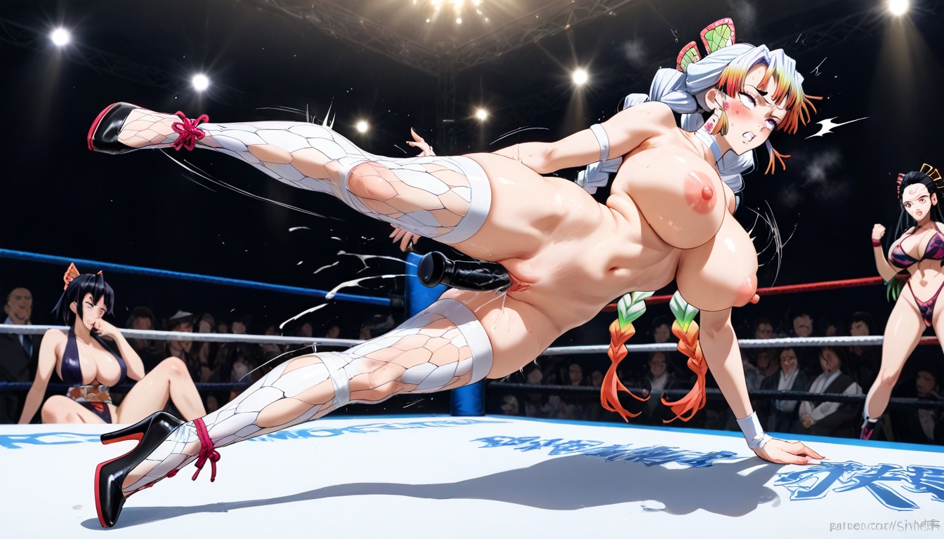 Thong, Side View, Erotic Look Hentai AI Porn