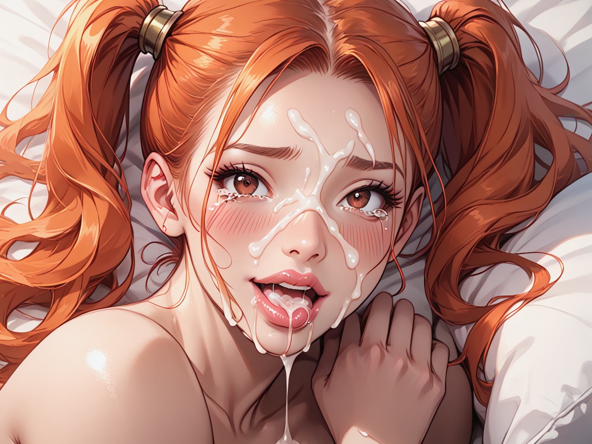 Naked, Steam, Beautiful Face Hentai AI Porn