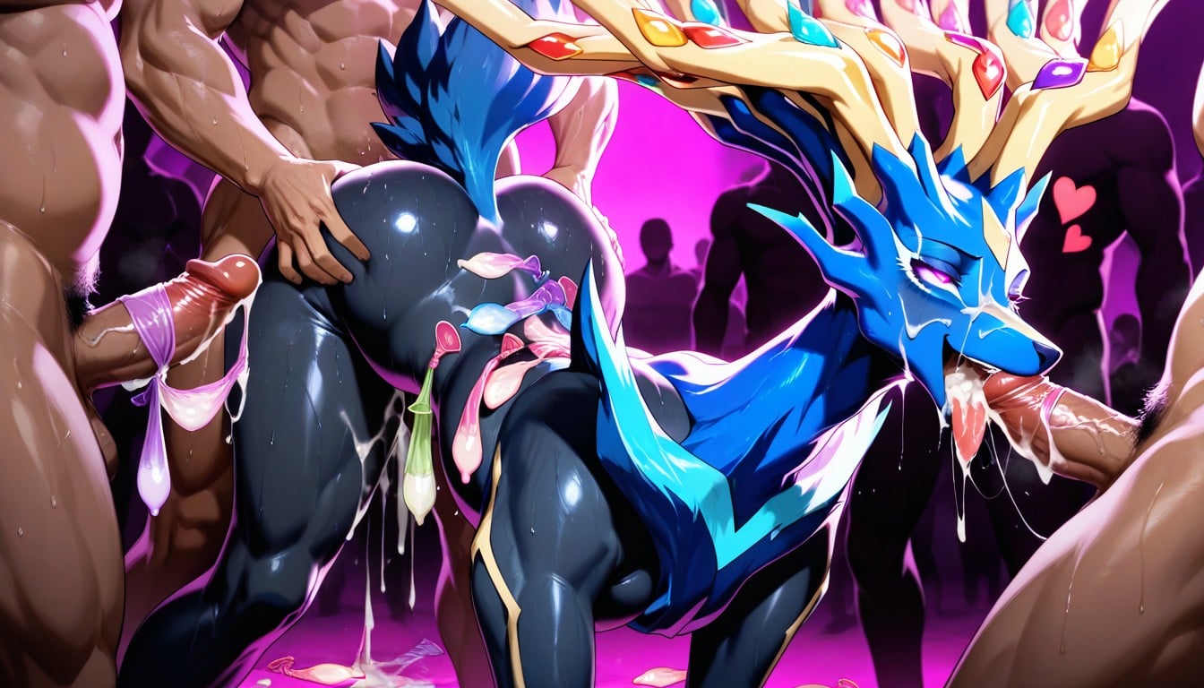 Furry, Doggy Style, Tongue Out Hentai AI Porn