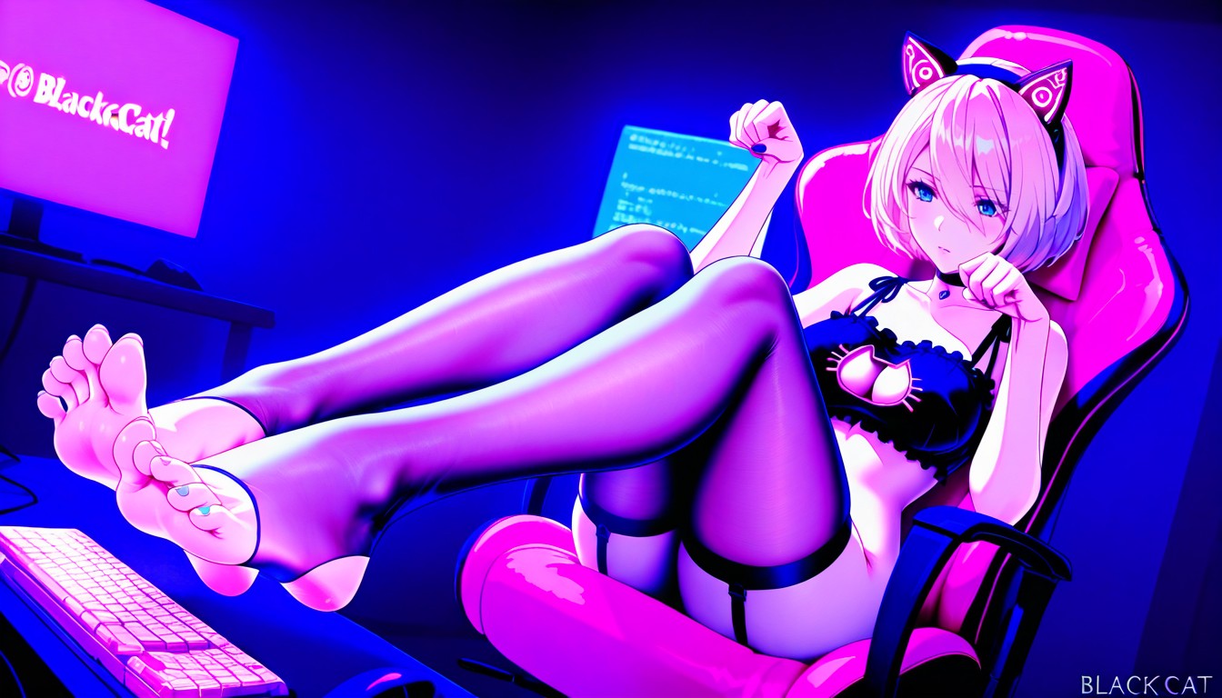 Showing Off Sole, Naked, Spitroast Hentai AI Porn
