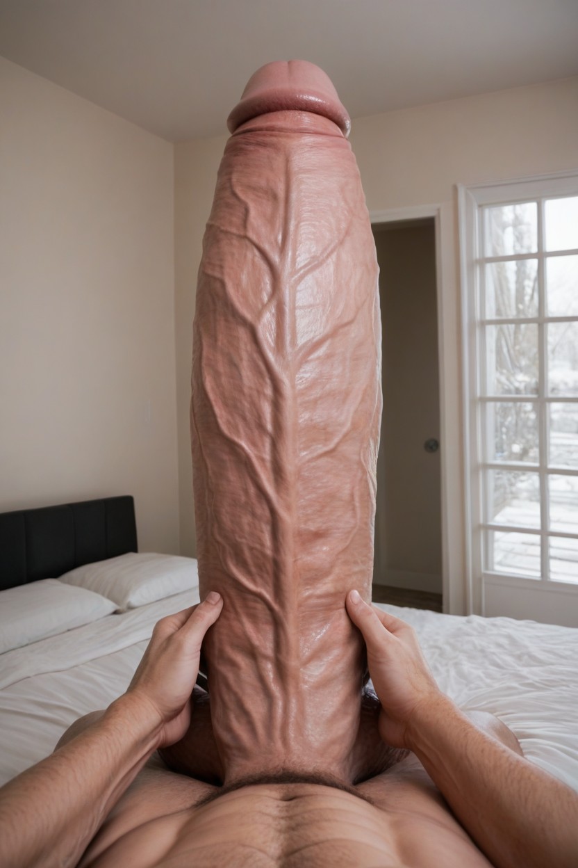 Enormous Cock, Monumental Penis, Massive Titanic Cock AI Porn