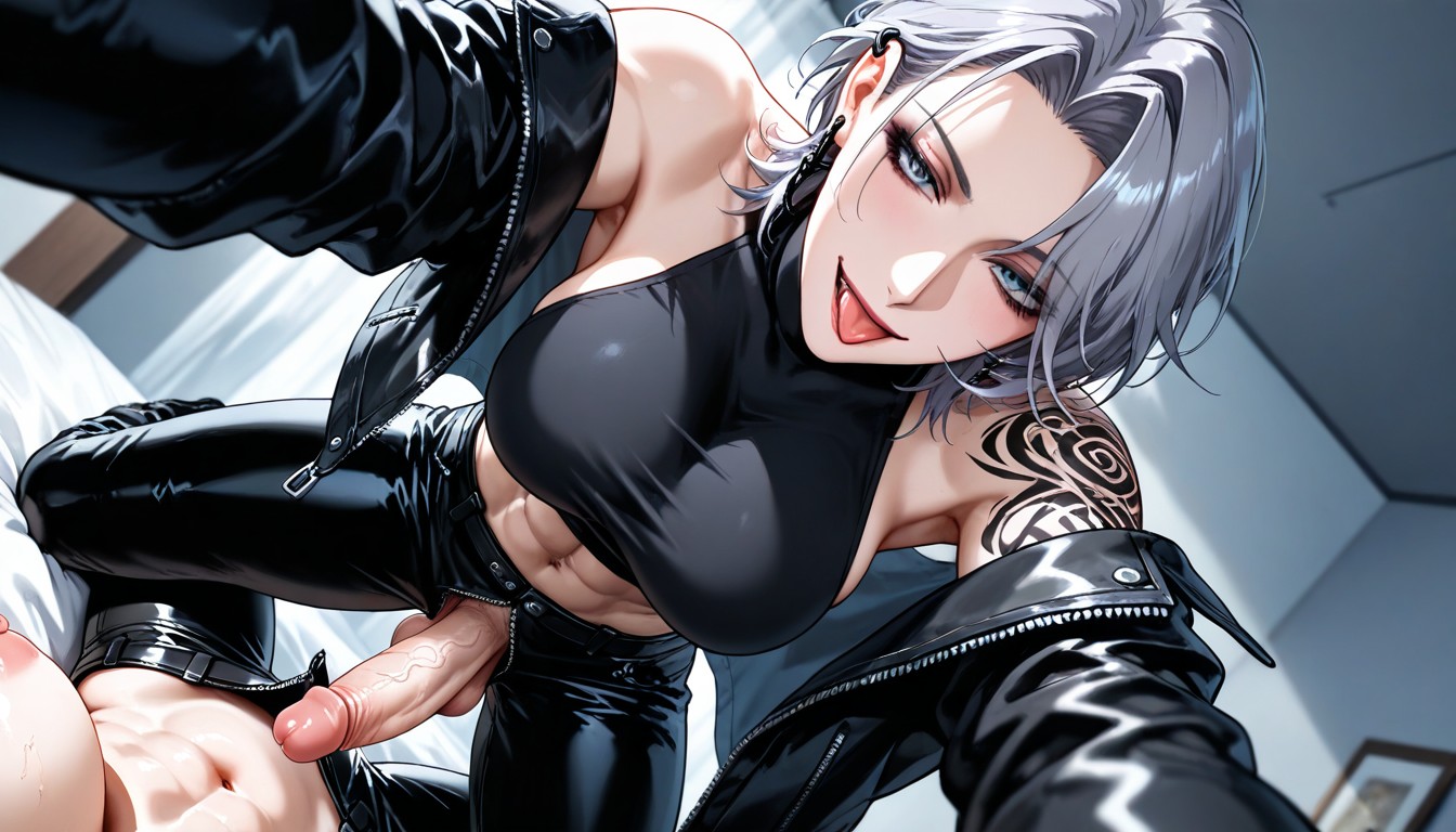 Overwhelming Viewer On Bed, Selfie, Missionary Taker Pov Hentai IA