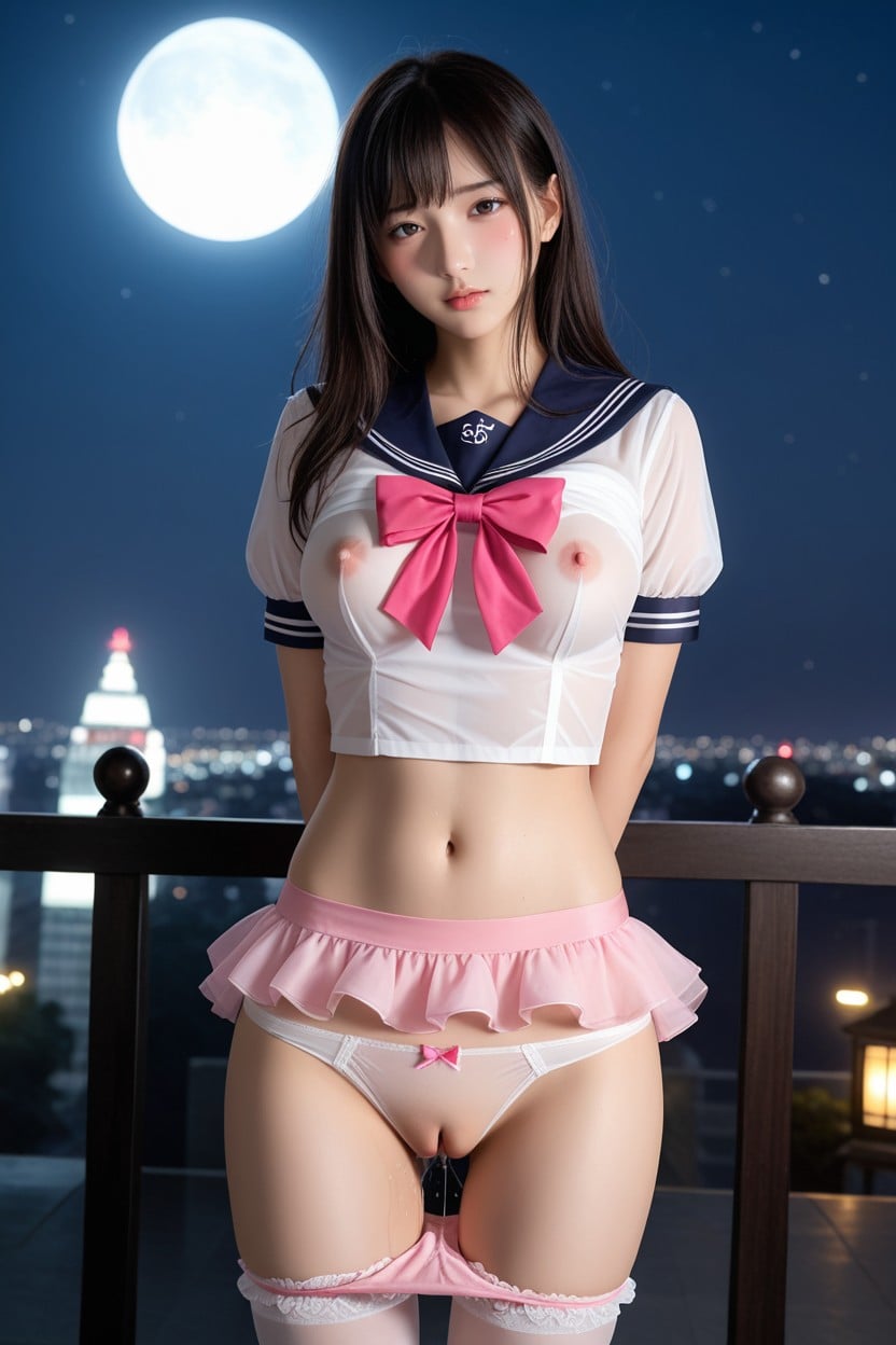 Solo, Night_sky, Navel Porno asiático IA