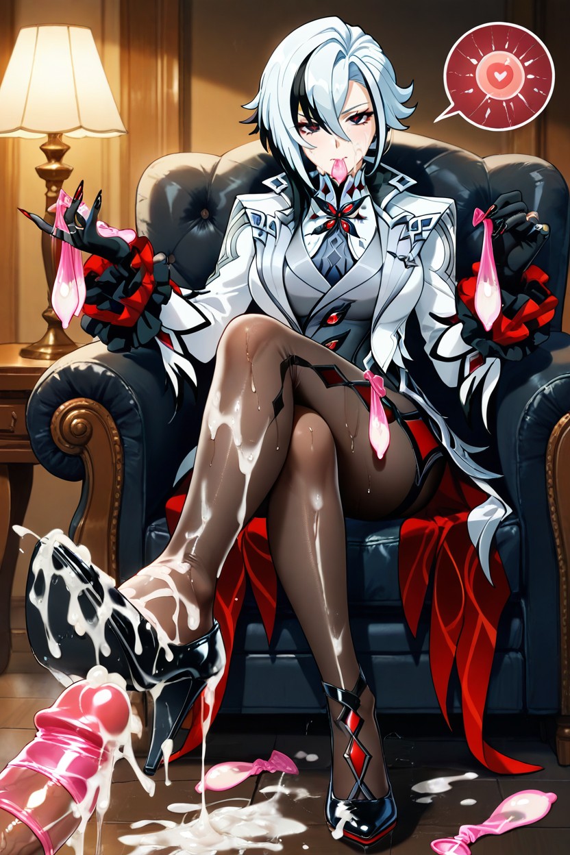 Semen Soaked High Heels, Cum On Legs, Cum On Clothes Hentai AI Porn