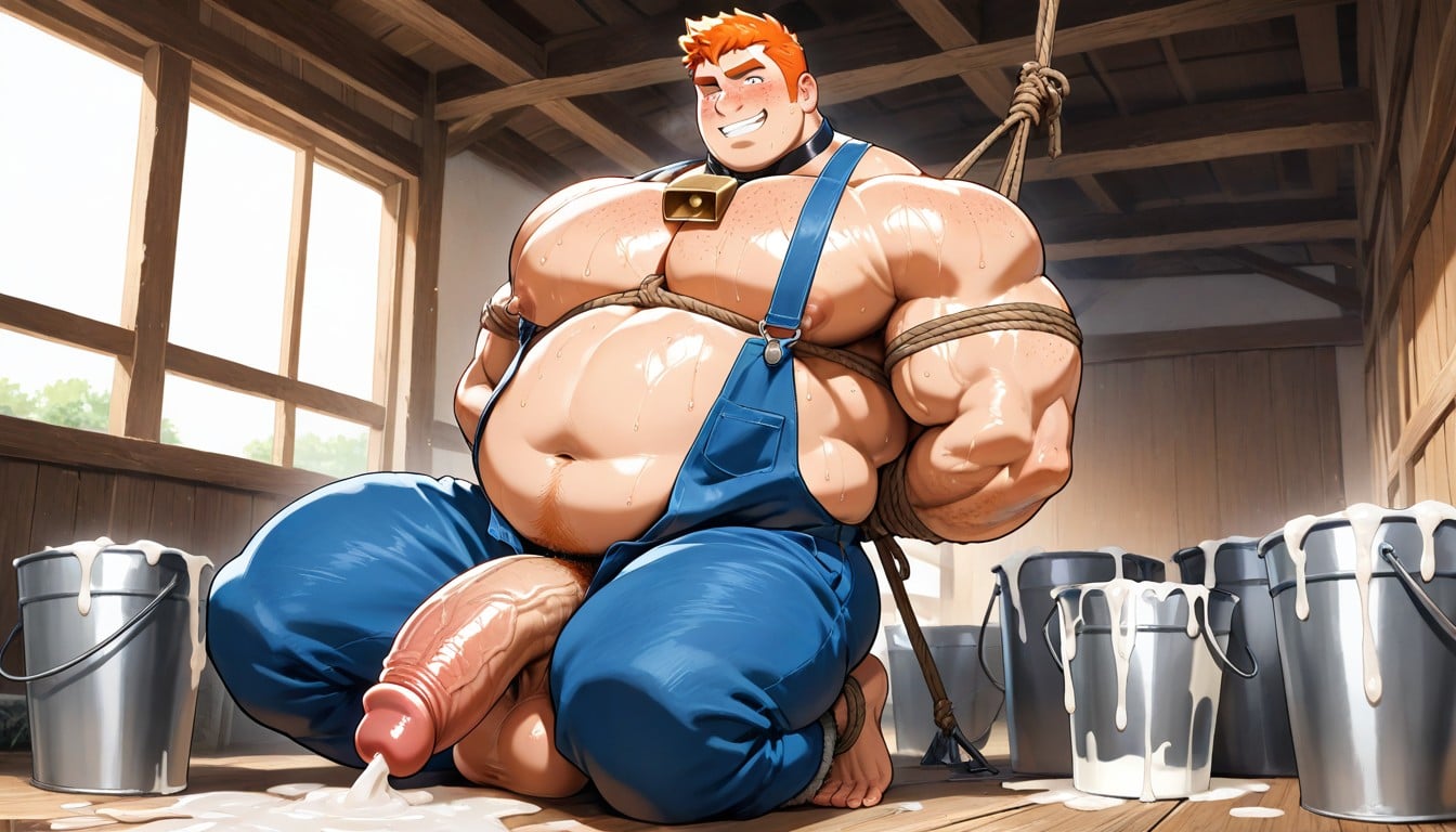 Blushed, Large Pecs, Bara Porno gay IA