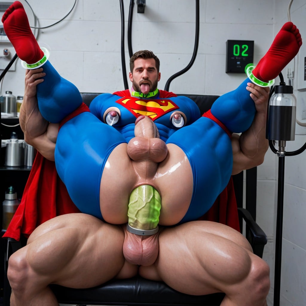Mouth Agape, Red Cape, Hyper Round Ass Porno gay IA