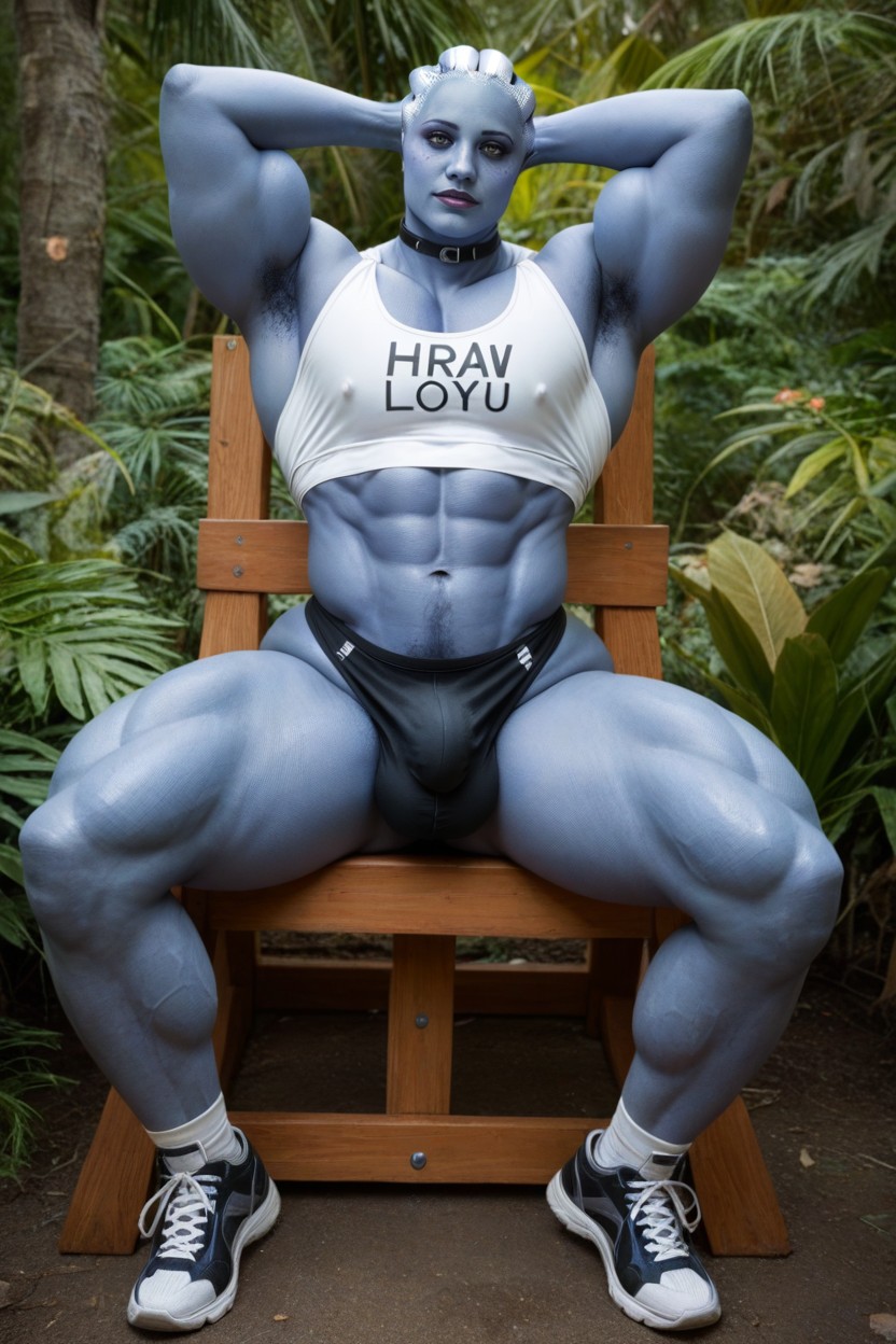 Person, Man Physique, No One Else Around Porno IA transsexuelle
