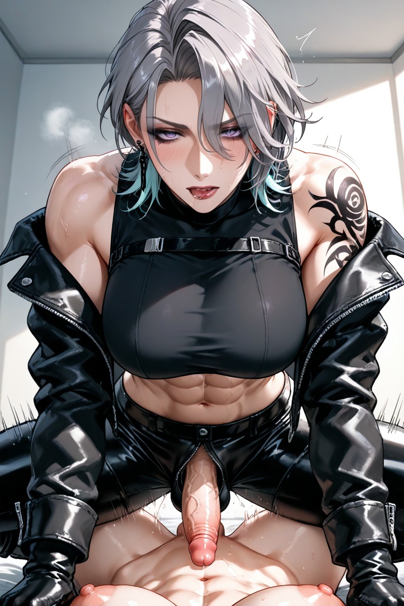 Missionary Taker Pov, Steel Ear Cuff, Futa Hentai AI Porn