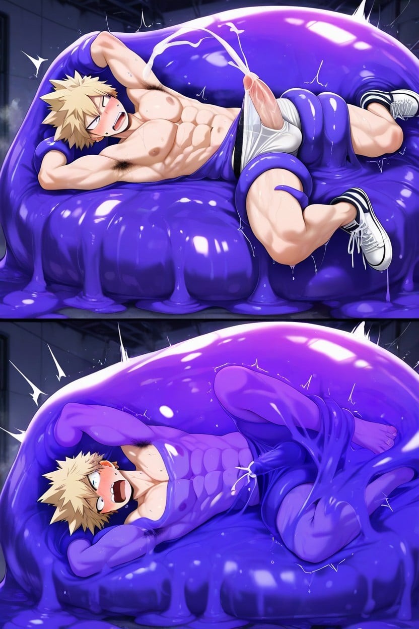 Cum Everywhere, Kissing Tentacles, Twitching Porno IA Gay