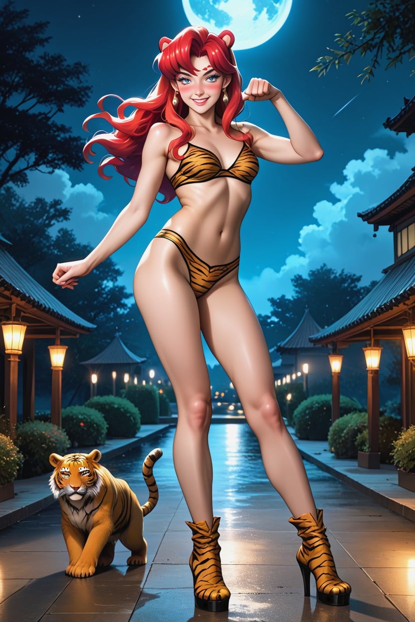 Full Body, Perfect Anatomy, Arched Back Hentai AI Porn