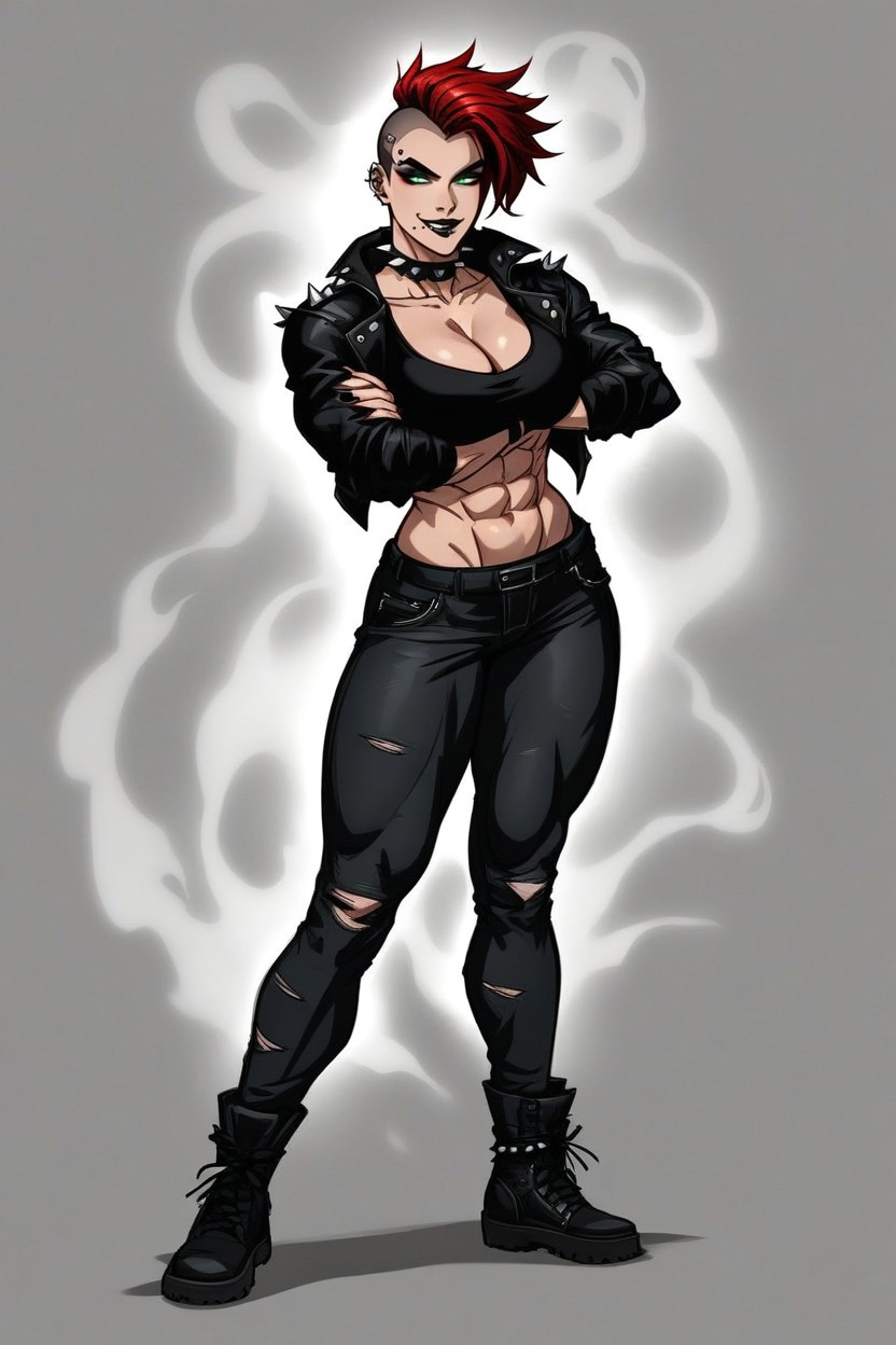 Solo, Semi Real, Standing Pose Hentai AI Porn