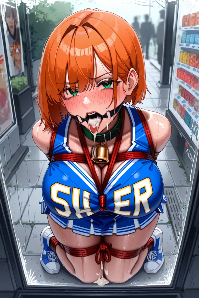 Collar, Red Ropes, Display Chamber Hentai AI Porn