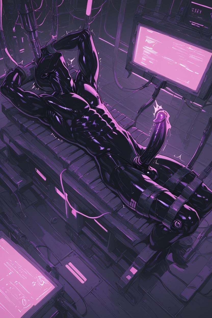 Featureless Face, Trembling, No Hair Porno IA Gay