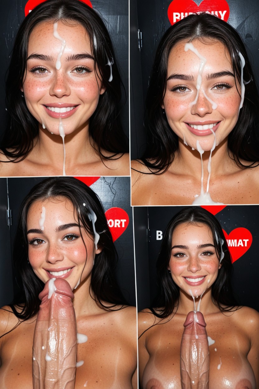 Extremely Beautiful Face, Round Face, In Universe AI Porn