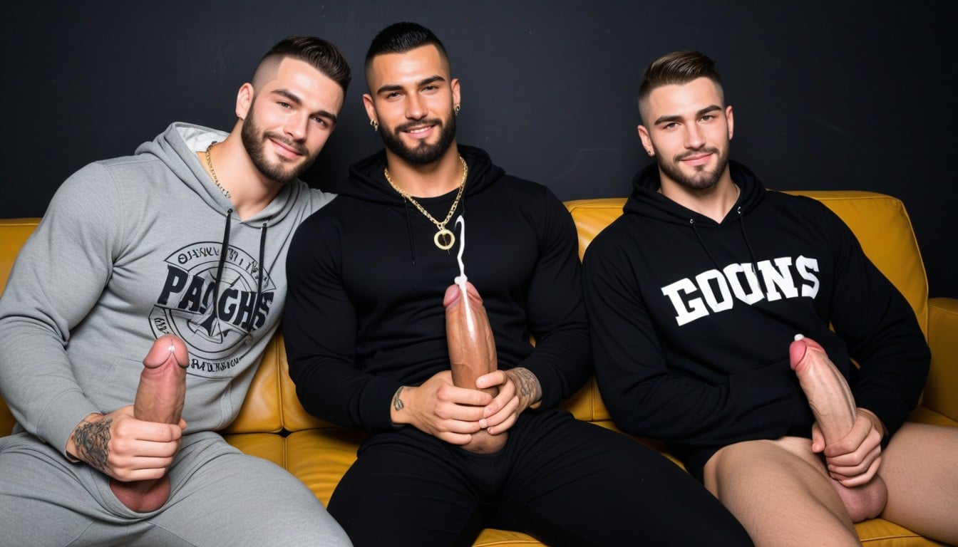 Pulling Down Sweatpants, Sweatpants, Getting High Porno IA Gay