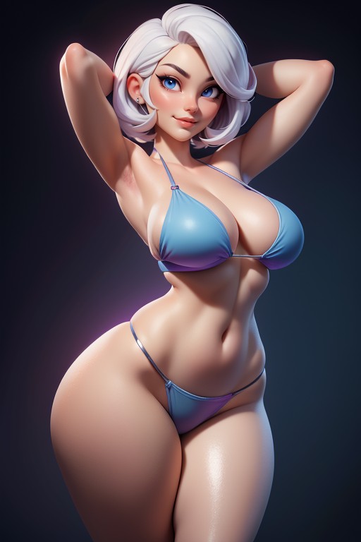 Arms Up, Massive Ass, Bikini Hentai AI Porn